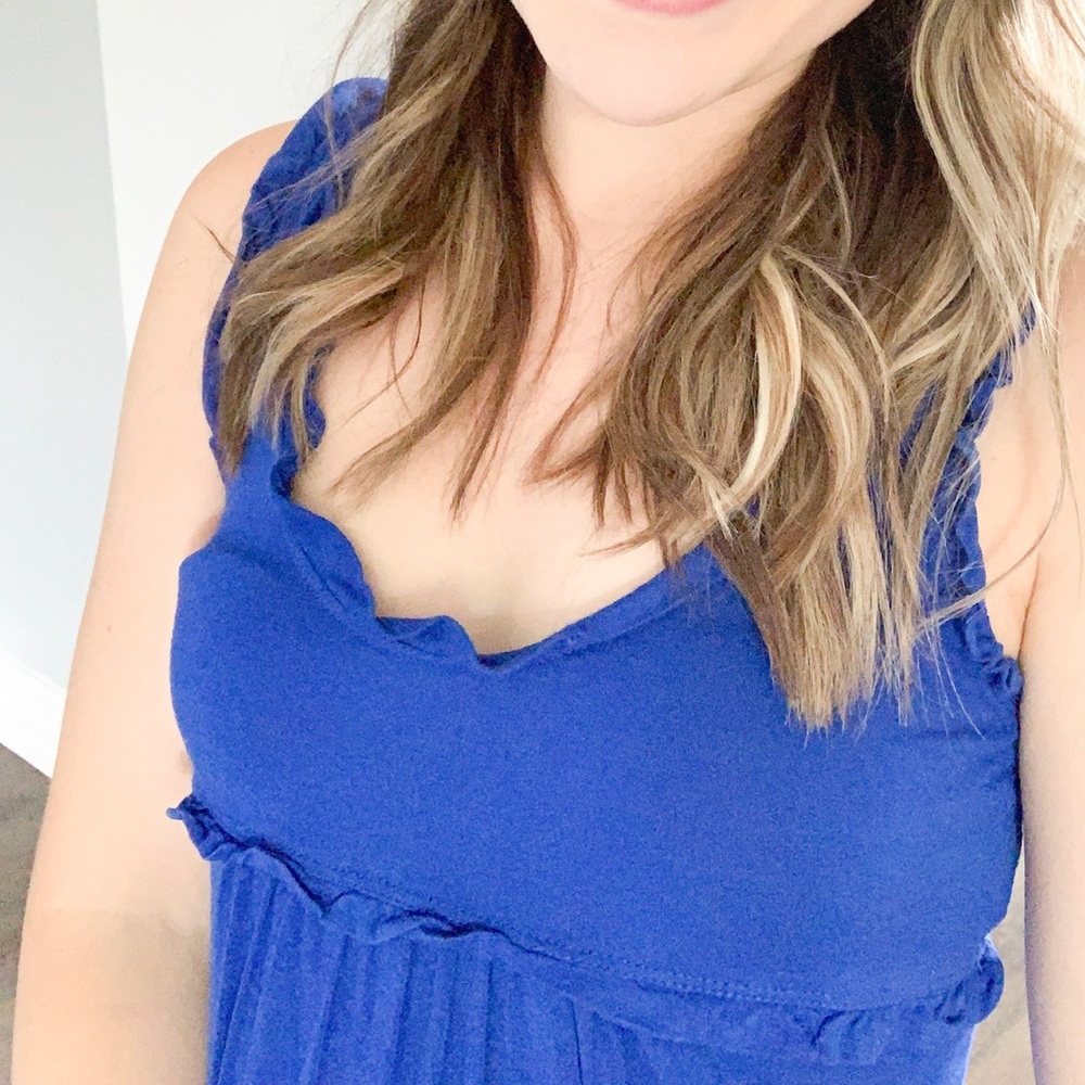 Game Day Blue Dress